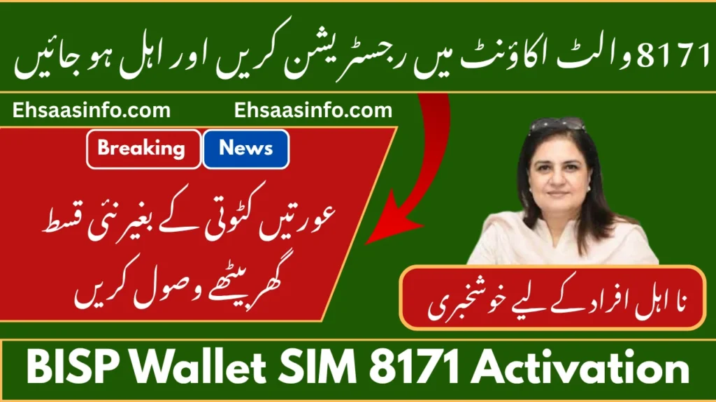 BISP Wallet SIM 8171 Activation