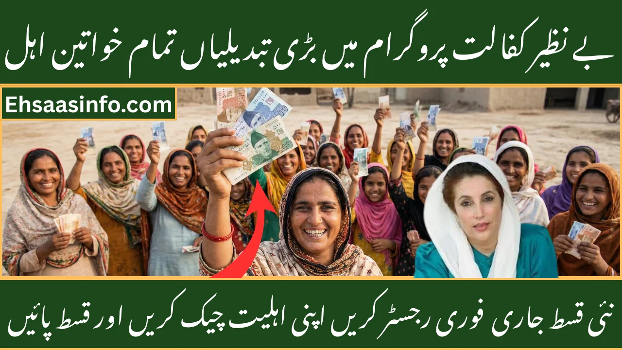 Benazir Ehsaas Program 14500 Guide 2026 Loan Application in Pakistan