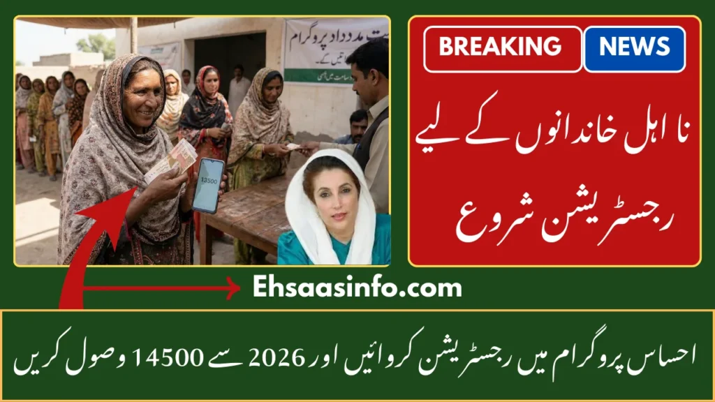 Ehsaas Program Registration Online 2025 Complete Details 1 Ehsaas Program Registration Online